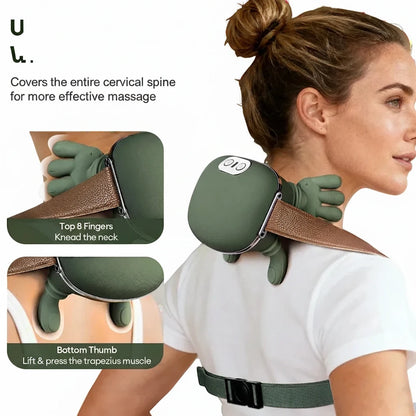 Wireless 4D Neck and Shoulder Massage Wrap
