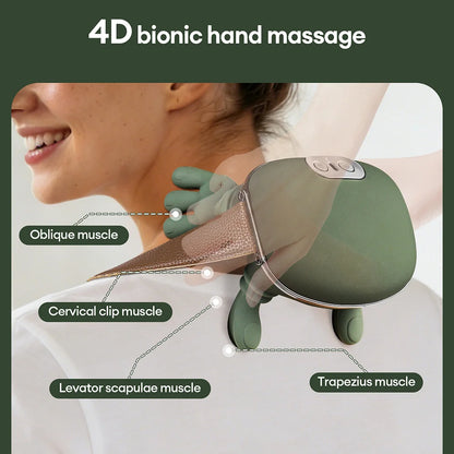 Wireless 4D Neck and Shoulder Massage Wrap